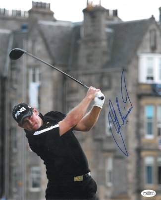 Lee Westwood signed 11X14 Photo Old Course at St. Andrews British Open- JSA Hologram