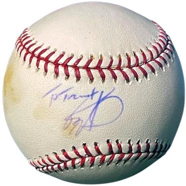 Ryan Howard signed Official Rawlings Major League Baseball To Trent imperfect- COA (Philadelphia Phillies/NL MVP)