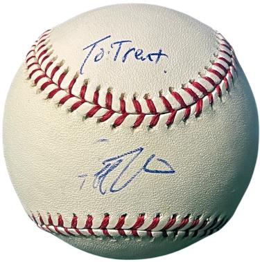 Geoff Jenkins signed Official Rawlings Major League Baseball To Trent- COA (Phillies/Brewers)
