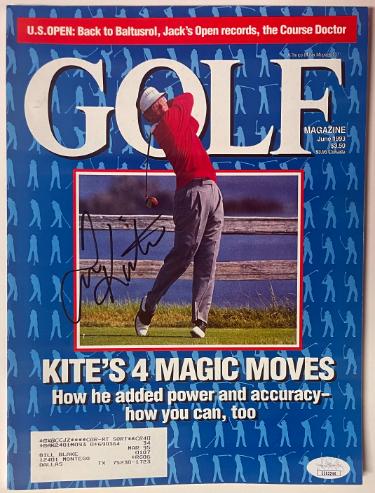 Tom Kite signed Golf Full Magazine June 1993- JSA #EE63246 (US Open)