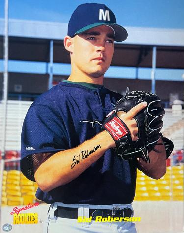 Sid Roberson signed Signature Rookies 8x10 Photo- COA (Milwaukee Brewers)