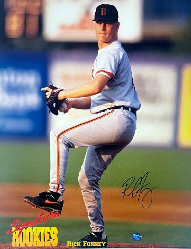 Rick Forney signed Signature Rookies 8x10 Photo- COA (Bowie Baysox/Orioles)