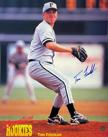 Tom Fordham signed Signature Rookies 8x10 Photo- COA (Chicago White Sox)