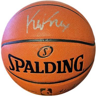 Kevin Knox signed Spalding NBA I/O Rep Game Ball Series Basketball- Fanatics Holo (Knicks/Warriors/Kentucky Wildcats)