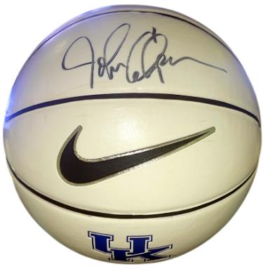 John Calipari Signed Kentucky Wildcats (UK) Nike Full Size Logo WP Basketball COA