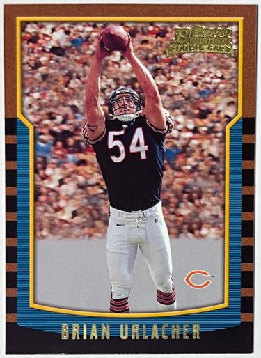 Brian Urlacher 2000 Bowman Rookie Card (RC) #178 (Chicago Bears)