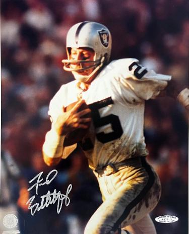 Fred Biletnikoff signed Oakland Raiders NFL Licensed 8x10 Photo- Sports World Collectibles #A47613/COA