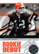 Luke McCown signed Cleveland Browns 2005 Upper Deck Rookie Debut Trading Card #12