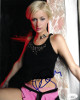 Paris Hilton signed 8X10 Photo very minor ding- JSA Hologram #DD39237