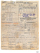 Theodore Dutch Van Kirk signed WWll Enola Gay/Hiroshima/Navigator/509th Flight Report & Record 8x10 Photo 8/6/45 JSA #HH18103