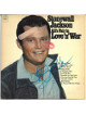 Stonewall Jackson signed 1966 All's Fair in Love 'n' War Album Cover/LP/Vinyl Record Love- JSA #JJ96566