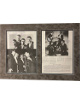 The Statler Brothers signed 2 Photo Custom Suede Matted 15.5x22- 4-sig-Phil Balsley/Jimmy Fortune/Don/Harry Reid- JSA