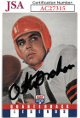 Otto Graham 1991 QB Legends Football Card #15- JSA #AC27315 (On Card Auto/Cleveland Browns)