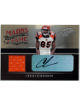 Chad Johnson signed 2006 Donruss Playoff Absolute Memorabilia Auto/Game Worn Marks of Fame Card #MW-23- 042/100 (Bengals)