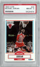 Michael Jordan 1990-91 Fleer Card #26- PSA Graded 8 NM-MT (Chicago Bulls/HOF)