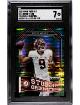 Bryce Young 2023 Panini Prizm Draft Picks Student Orientation Green Pulsar Prizm Rookie Card (RC) #SO-1- /25- SGC Graded 7 NM