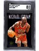 Michael Jordan 1993-94 Skybox Premium Center Stage Card #CS1- SGC Graded 8 NM-MT (Chicago Bulls/GOAT/HOF)