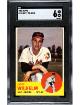 Hoyt Wilhelm 1963 Topps Baseball Card #108- SGC Graded 6 EX-NM (Baltimore Orioles/HOF)