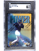 Ken Griffey, Jr. 1997 Topps Finest Gold Card #342 w/ Coating/Peel - SGC Graded 6 EX-NM (Seattle Mariners/HOF)