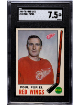 Poul Popiel 1969-70 O-Pee-Chee NHL Card #158- SGC Graded 7.5 NM+ (Detroit Red Wings)