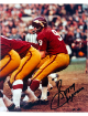 Sonny Jurgensen signed Washington 8x10 Photo- Tuff Stuff LOA/Show Ticket