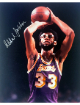 Kareem Abdul-Jabbar signed Los Angeles Lakers 8x10 Photo- Tuff Stuff COA (HOF/MVP/6X Champ)