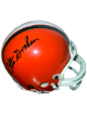 Otto Graham signed Cleveland Browns Riddell Rep Mini Helmet- Sports World Collectibles #A37735 & COA