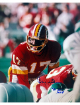 Doug Williams signed Washington 8x10 Photo #17 SB XXII MVP imperfect- Tuff Stuff COA/Show Ticket