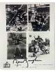 Sammy Baugh signed HOF Enshrinee Class of 1963 B&W 8x10 Photo- COA