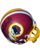 Art Monk signed Washington Riddell TB Rep NFL Mini Helmet #81- COA