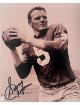 Sonny Jurgensen signed Washington Vintage NFL Licensed 8x10 Photo- Tuff Stuff, Show Promoter LOA/Original Show Ticket