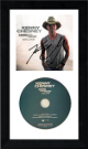 Kenny Chesney signed 2020 "Here and Now" Deluxe CD Cover w/ CD 6.5x12 Custom Framing- JSA #SS17748
