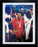 Muhammad Ali signed 1996 Olympics Gold Medal 16x20 Photo Custom Framing Beckett Rev/COA/Photo (Team USA Basketball Team)